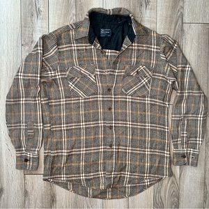 Vintage JCPenney Brown Plaid Shacket